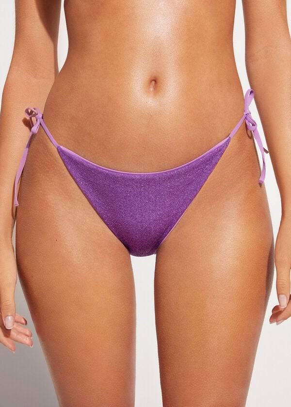 Calzedonia String Las Vegas Donna Slip Bikini Viola | IT1600JJ