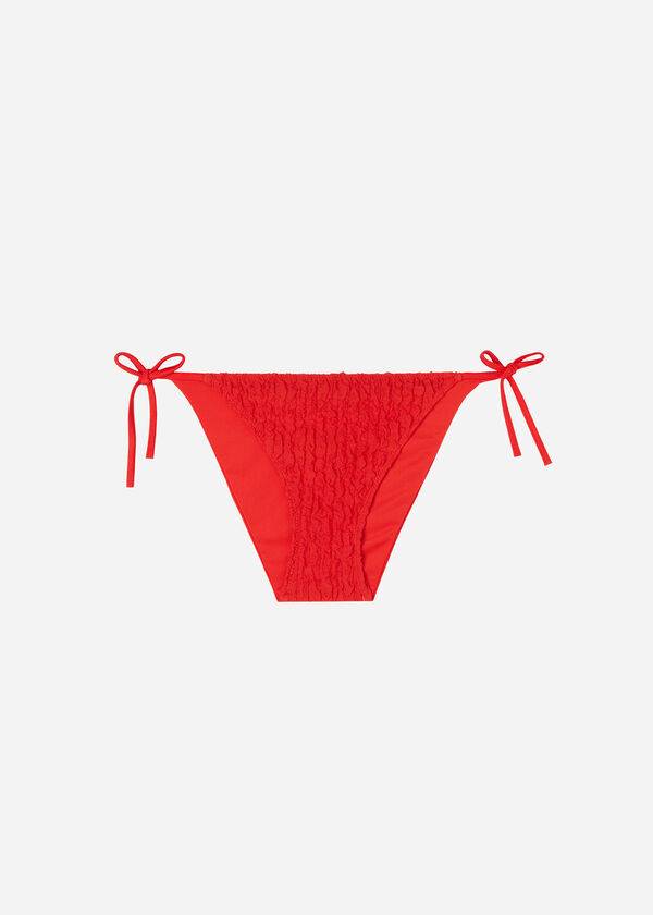 Calzedonia String Marrakech Donna Slip Bikini Rosse | IT1604XF