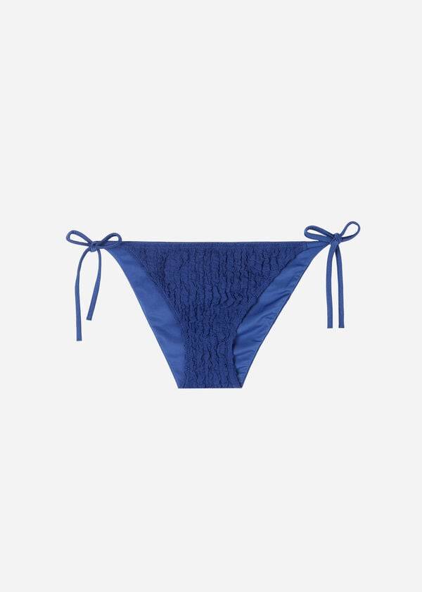 Calzedonia String Marrakech Donna Slip Bikini Blu Marino | IT1605CE