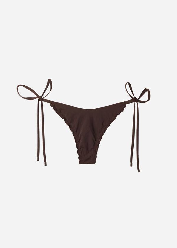 Calzedonia String Perizoma Islamorada Donna Slip Bikini Caffè Marroni | IT1618OR