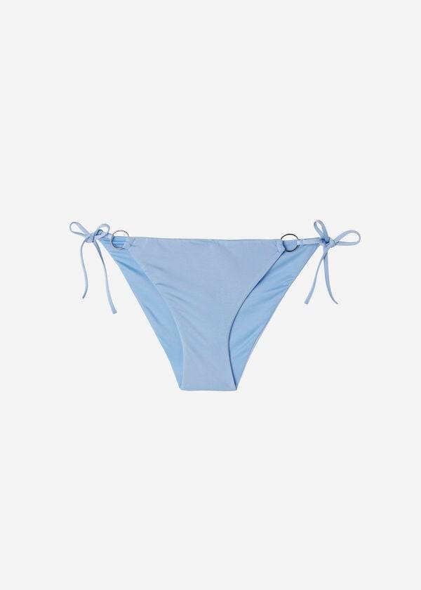 Calzedonia String Tie Abu Dhabi Donna Slip Bikini Blu | IT1619PQ