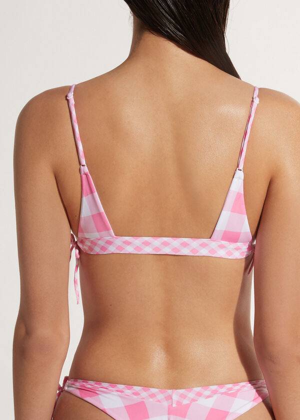 Calzedonia Tank Lione Donna Top Bikini Rosa | IT1981IS