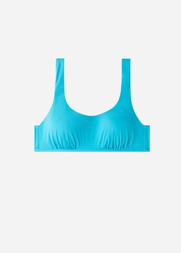 Calzedonia Tank-Stile Indonesia Donna Top Bikini Verde Acqua Verdi | IT2009PQ