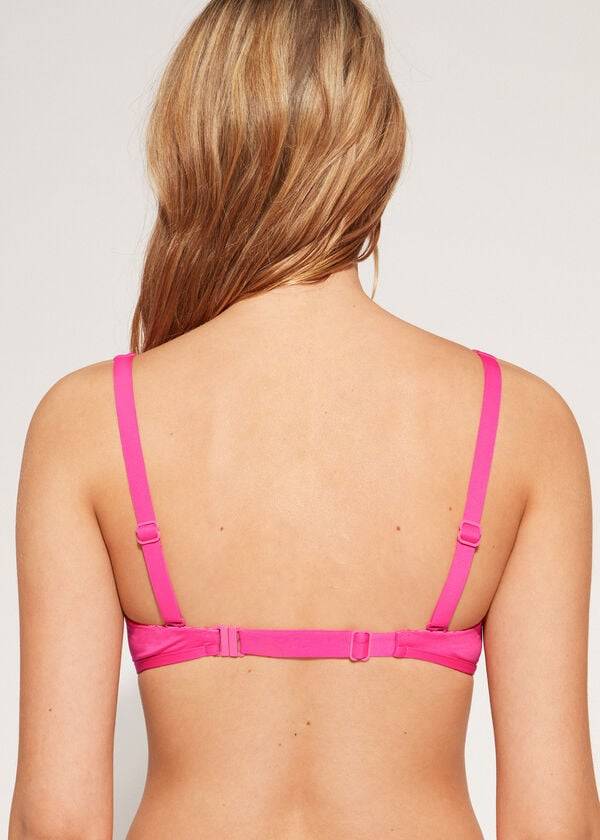 Calzedonia Tank Stile Indonesia Eco rosa Donna Top Bikini Rosa | IT1996VD