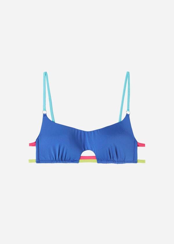 Calzedonia Tank Tokyo Eco Donna Top Bikini Blu | IT2004TV