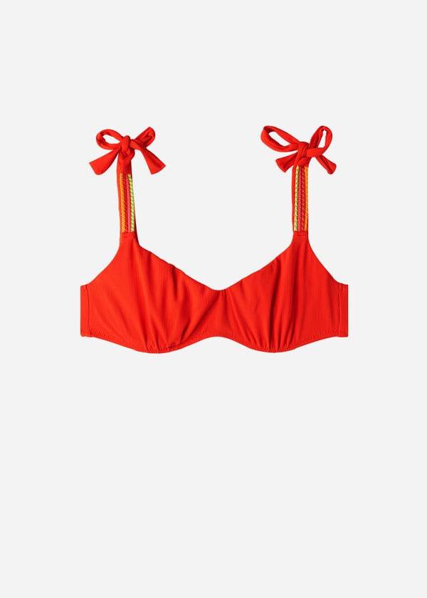 Calzedonia Tank-style Berlino Donna Top Bikini Rosse | IT2005YU