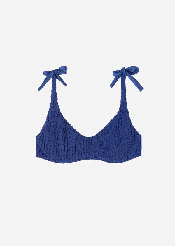 Calzedonia Tank-style Marrakech Donna Top Bikini Blu Marino | IT2013FM