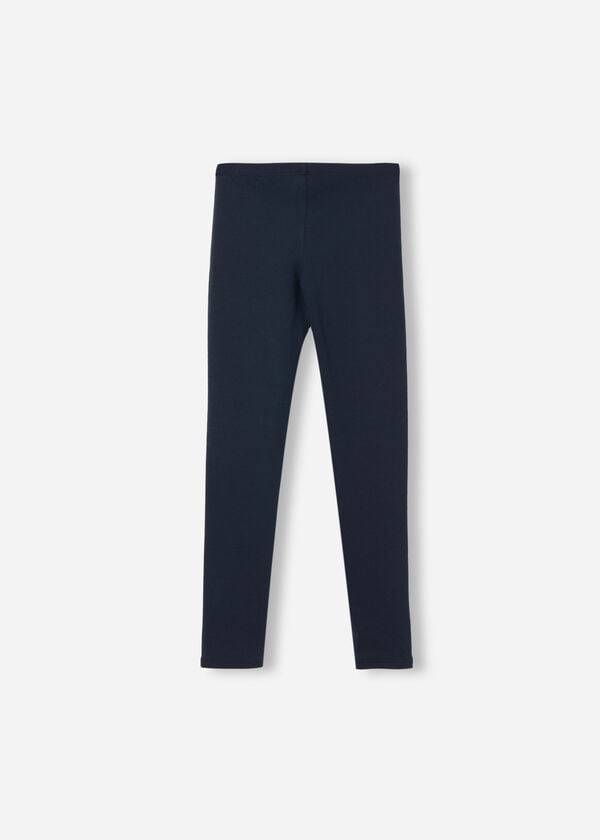 Calzedonia Thermal Bambino Leggings Blu | IT3145OR