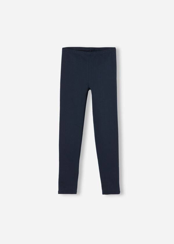 Calzedonia Thermal Bambino Leggings Blu | IT3145OR