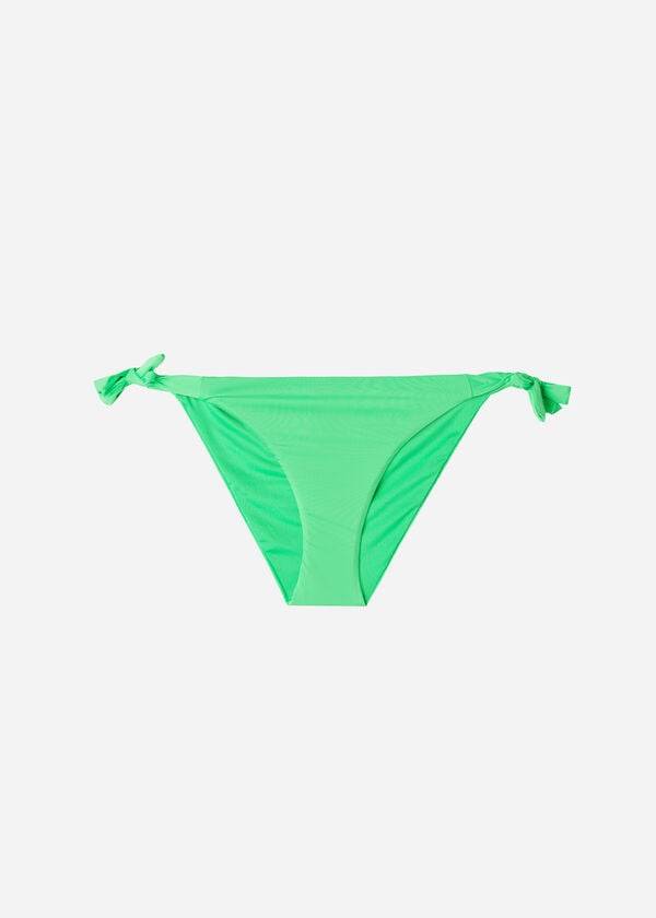 Calzedonia Tied Indonesia Eco Donna Slip Bikini Menta | IT1647SO