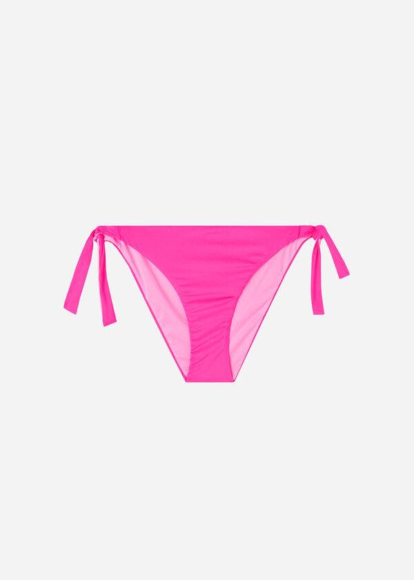 Calzedonia Tied Indonesia Eco Donna Slip Bikini Rosa | IT1650GL