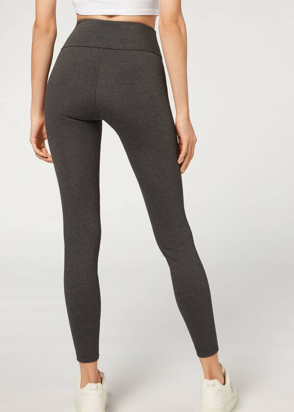 Calzedonia Total Shaper Donna Leggings Grigie | IT2702IS