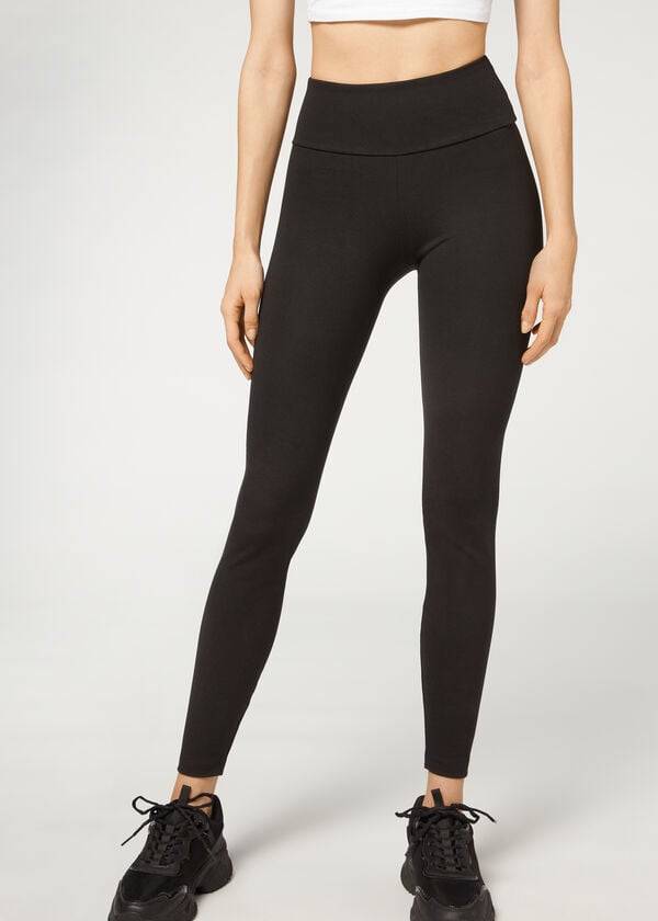 Calzedonia Total Shaper Donna Leggings Nere | IT2704YU