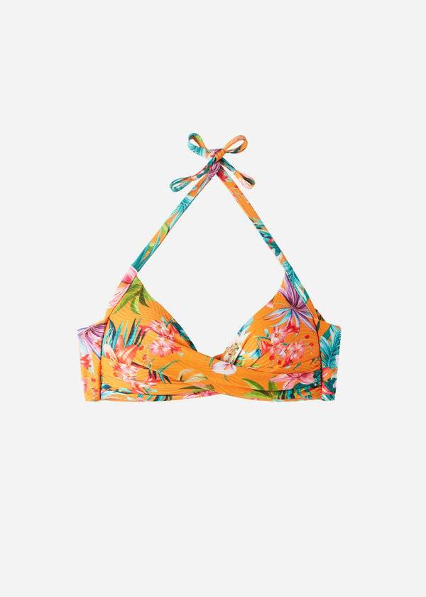 Calzedonia Triangle Rio Eco Donna Top Bikini Arancioni | IT2019ZG