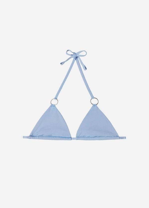 Calzedonia Triangle String Abu Dhabi Donna Top Bikini Blu | IT2023BC