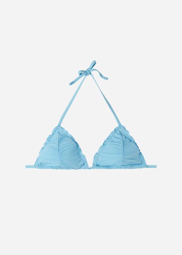 Calzedonia Triangle String Islamorada Donna Top Bikini Blu | IT2047CE