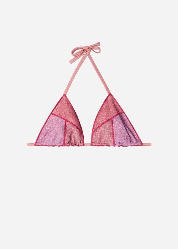 Calzedonia Triangle String Lisbona Donna Top Bikini Rosa | IT2050NB