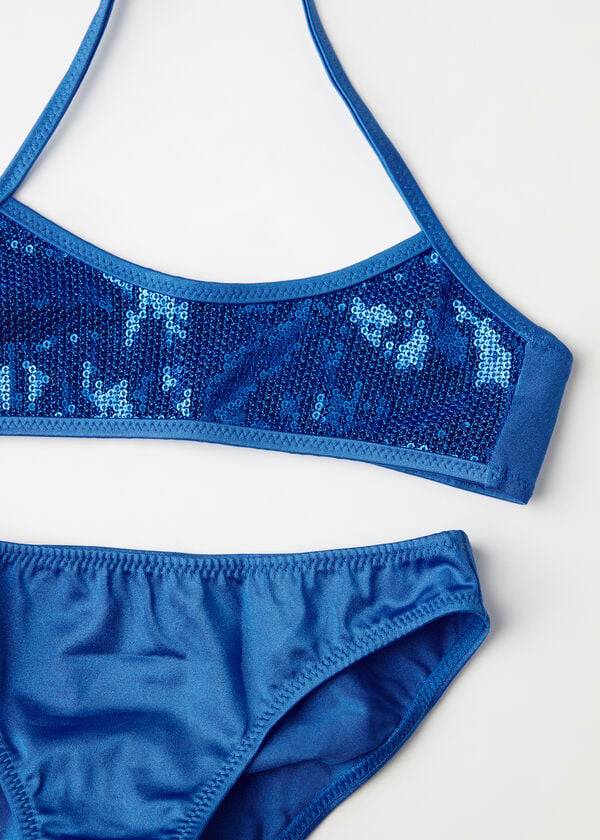 Calzedonia Two-Piece Cannes Bambino Costumi Da Bagno Blu | IT3069FM