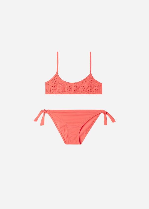 Calzedonia Two-Piece Corfù Bambino Costumi Da Bagno Arancioni | IT3070DN