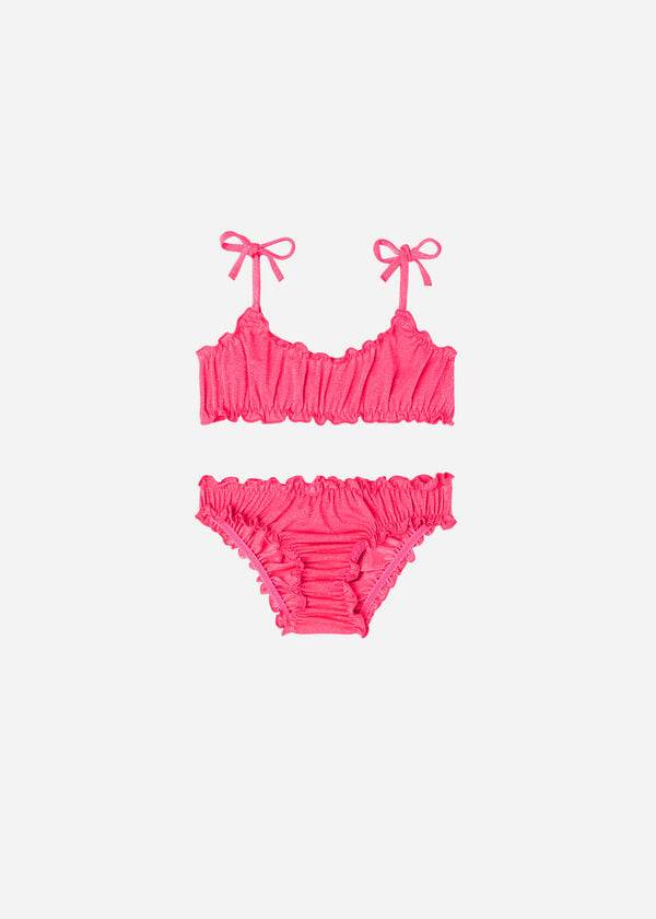 Calzedonia Two Piece Formentera Bambino Costumi Da Bagno Rosa | IT3057IS