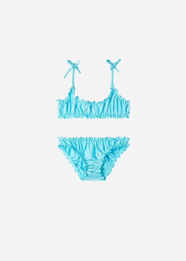 Calzedonia Two Piece Formentera Bambino Costumi Da Bagno Verde Acqua | IT3058UT