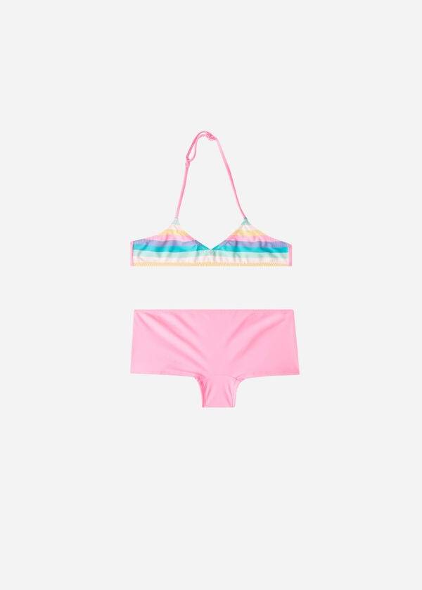 Calzedonia Two-Piece Sole Bambino Costumi Da Bagno Rosa | IT3075IS