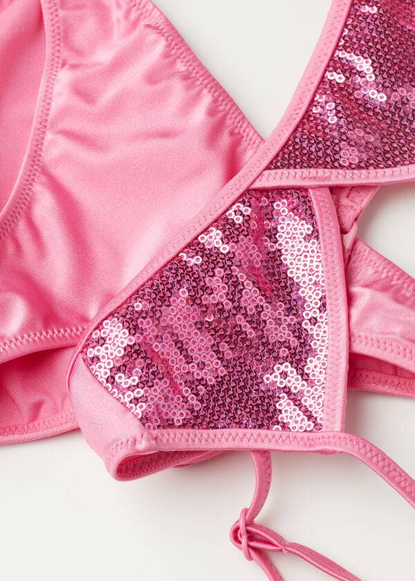 Calzedonia Two-Piece Tank-Stile Cannes Bambino Costumi Da Bagno Rosa | IT3077YU