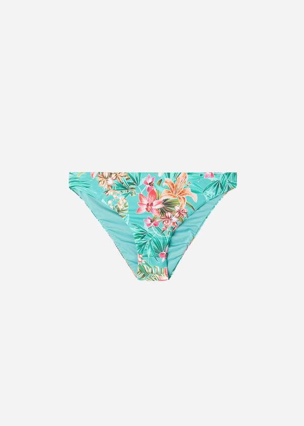 Calzedonia Venezia Donna Slip Bikini Verde Acqua | IT1659BC