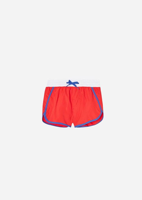 Calzedonia Venice Eco Bambino Costumi Da Bagno Rosse | IT3159XF